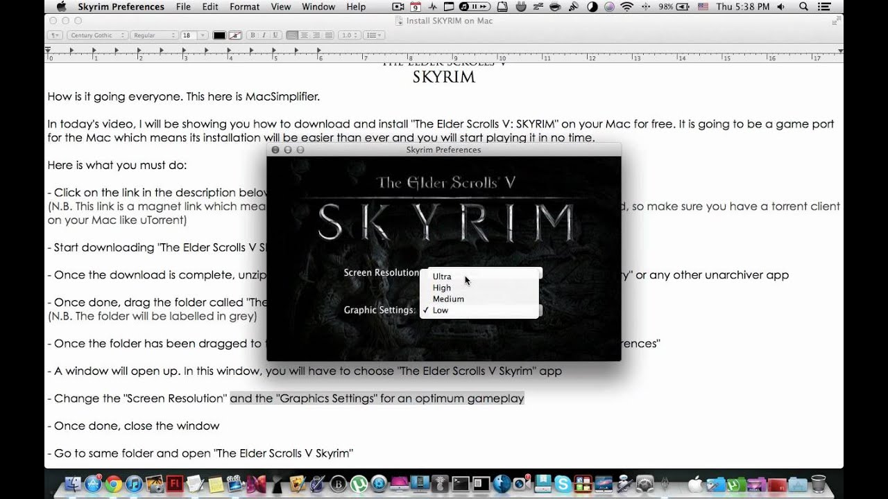 Skyrim Torrent For Mac Os